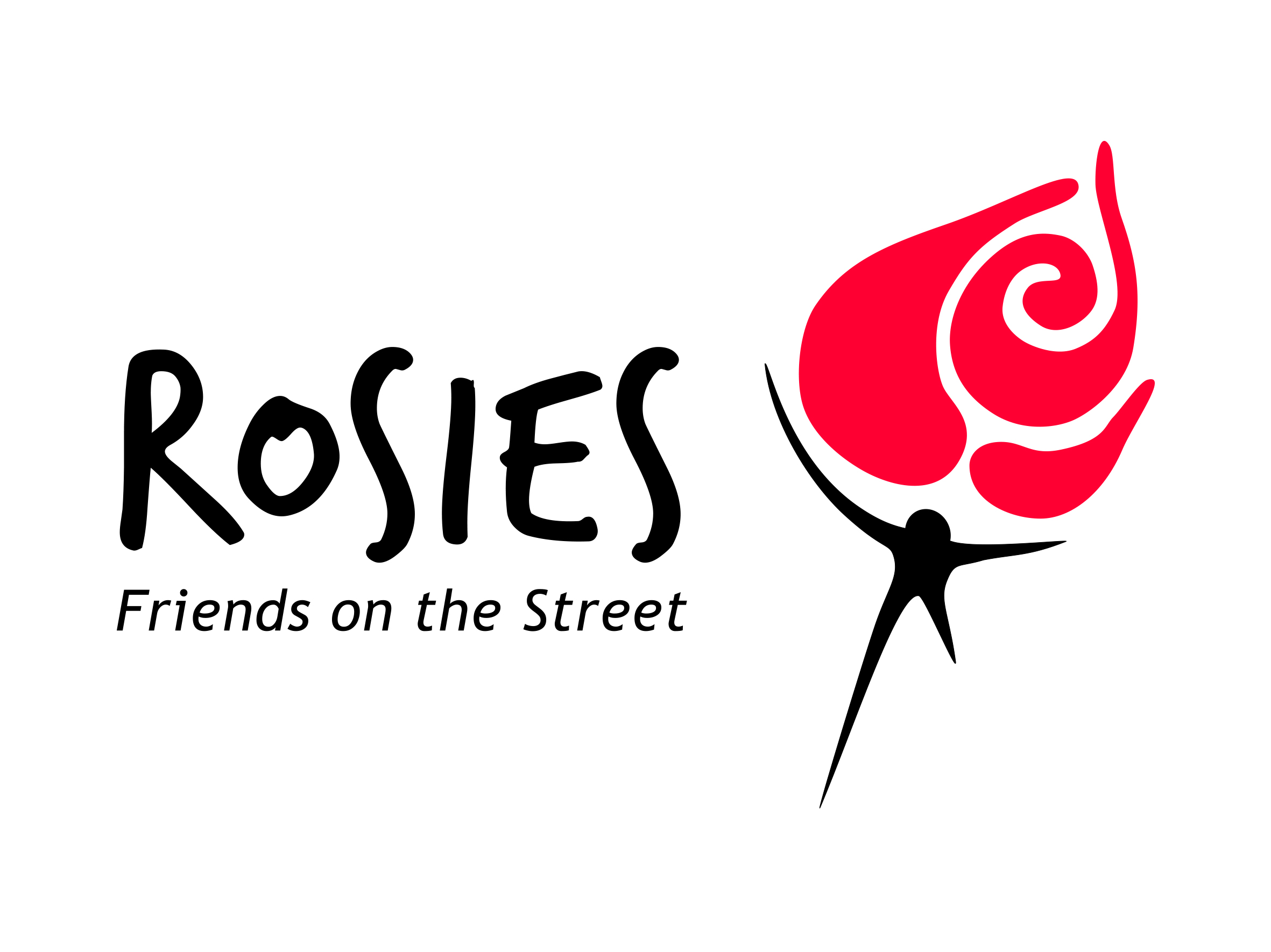 Rosies - Friends on the street logo